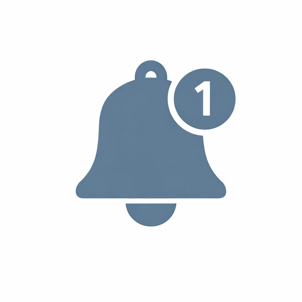 Bluish Gray Notification Icon-2