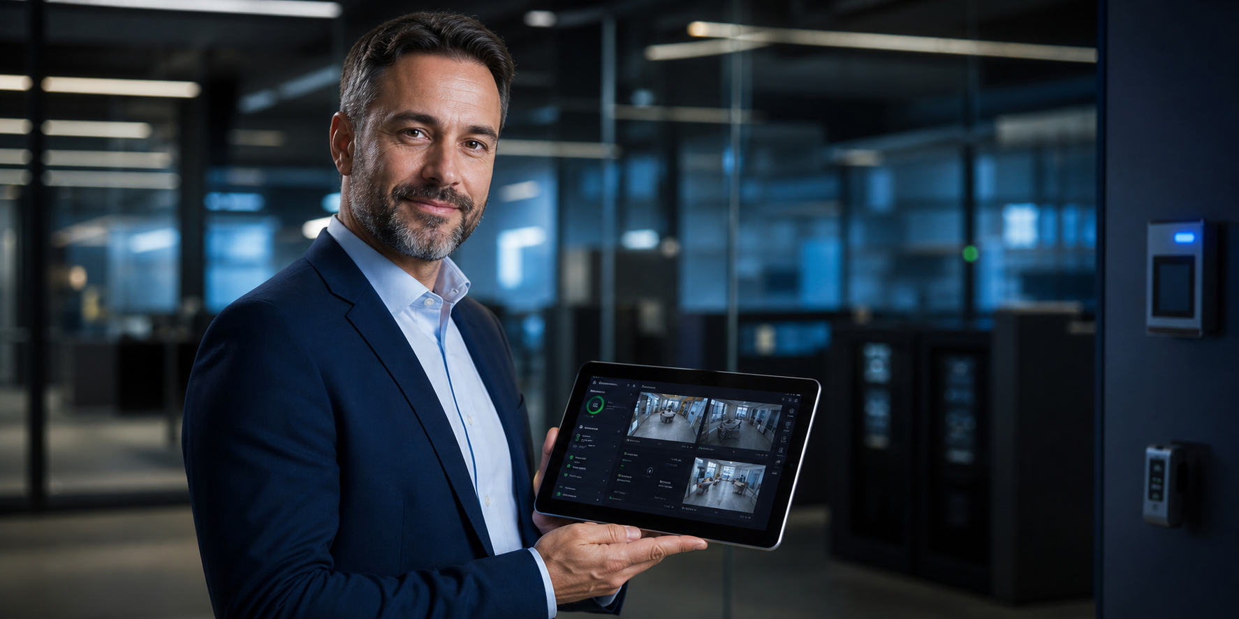 Professional Security Monitoring in Modern Office Environment